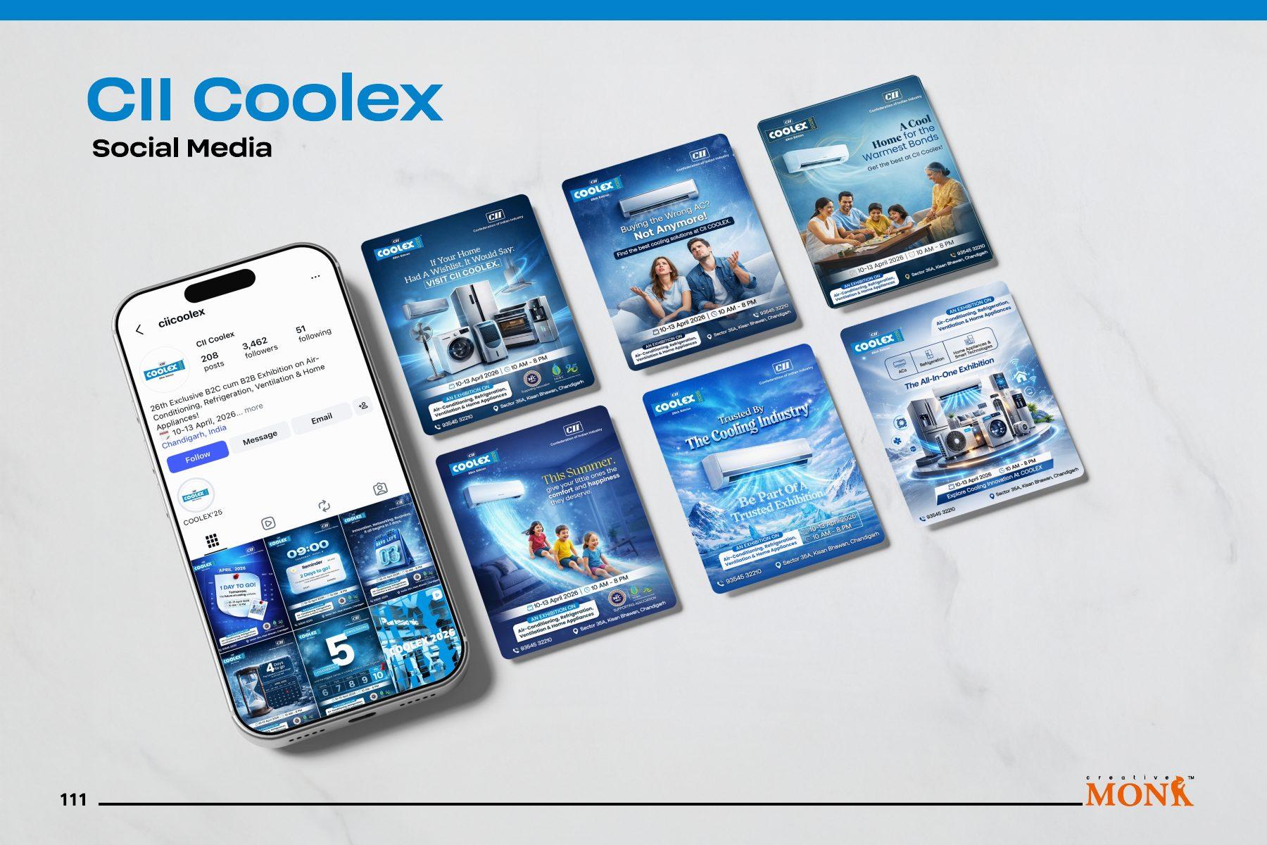 CII Coolex — An exhibition brand, on every channel