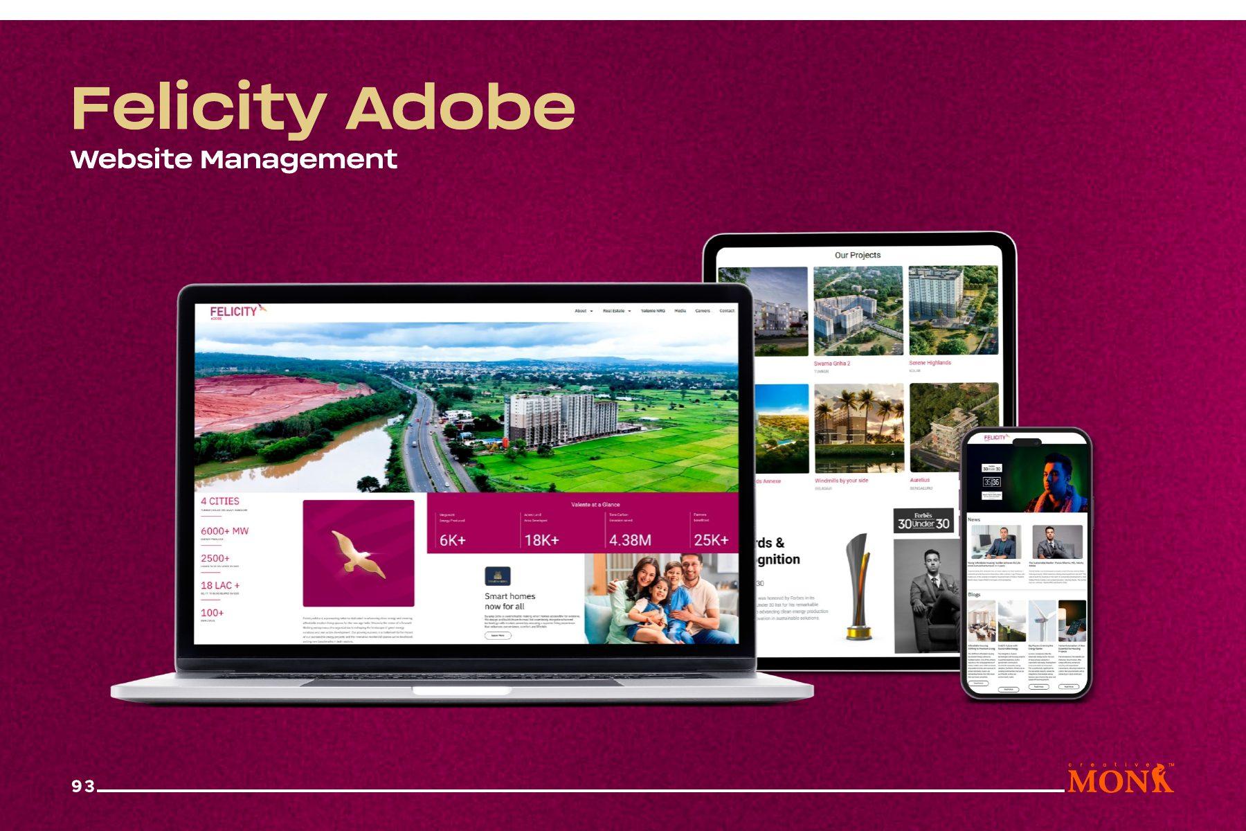 Felicity Adobe — A property brand, online and on feed