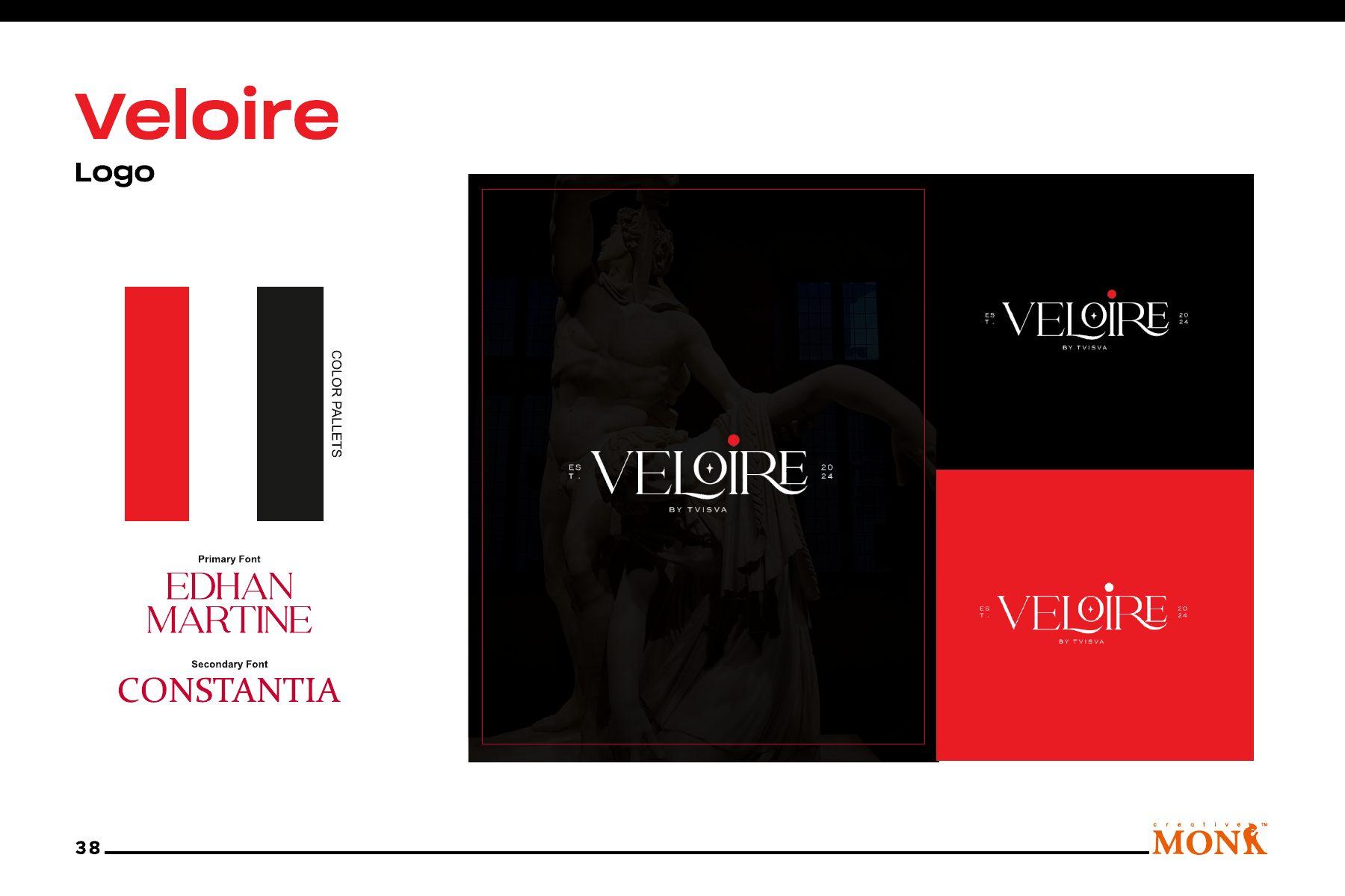 Veloire — A beauty label, branded to glow