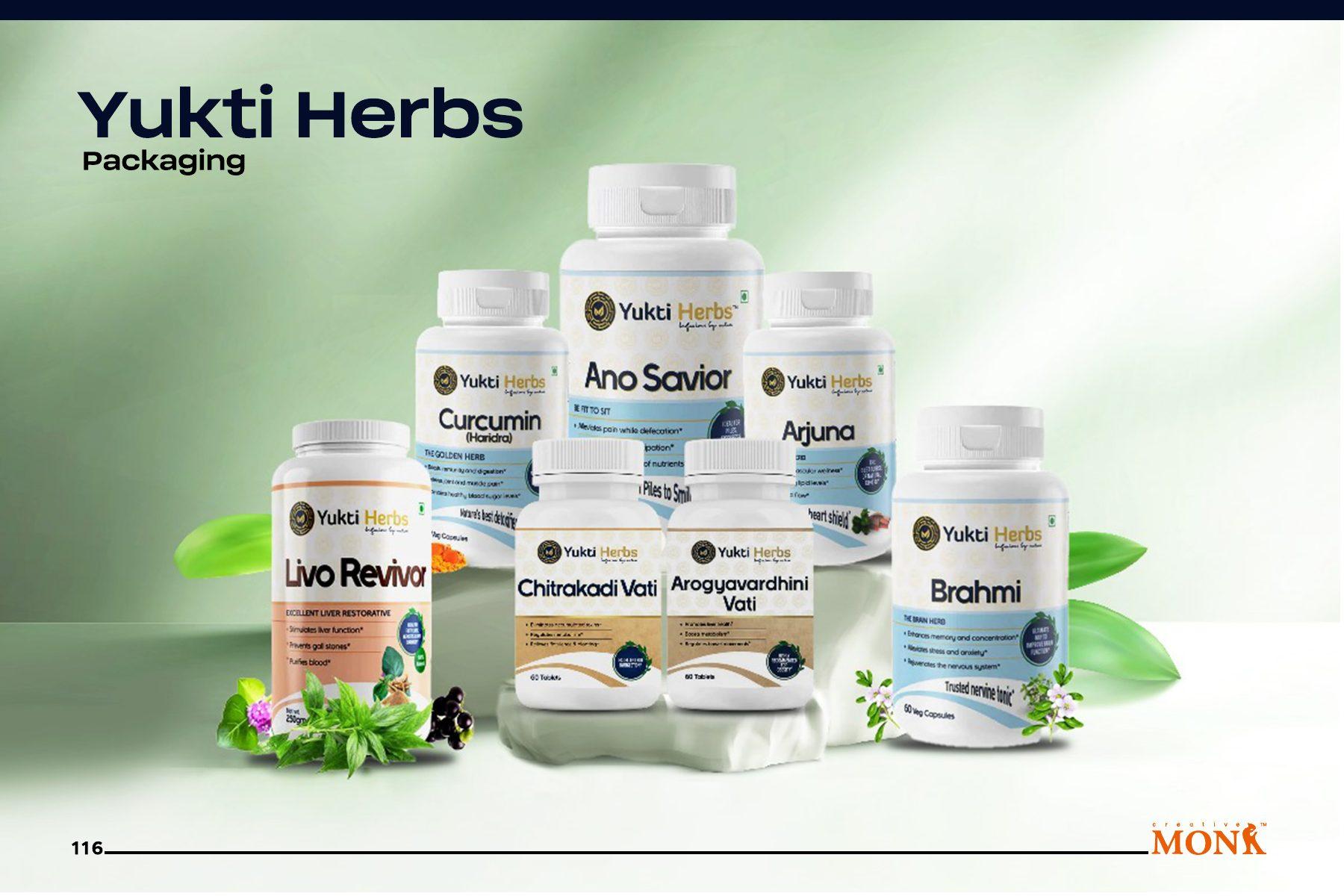 Yukti Herbs — An ayurveda brand, boxed with care
